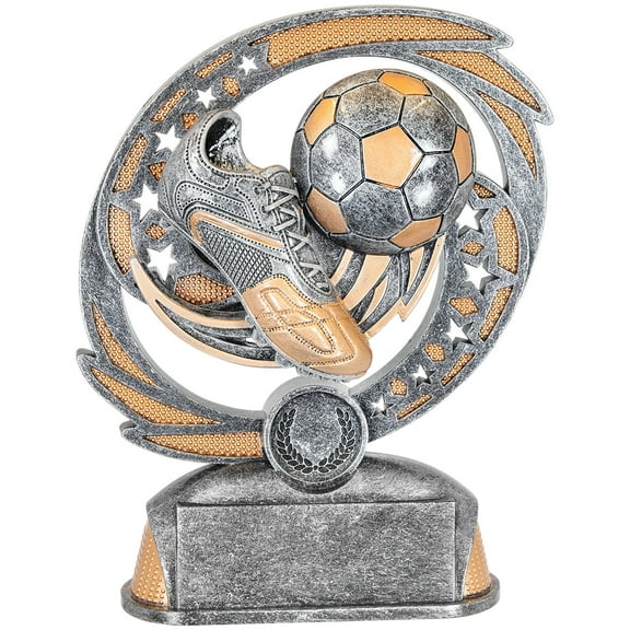 Hurricane Soccer Resin Trophy
