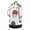 Hand Drawn Hockey Elements, variant on Large Capacity Drawstring Laundry Backpack Portable Dirty Clothes Hamper Blue and Purple Argyle