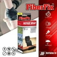 thumbnail image 3 of FiberFix Permanent Waterproof Repair Wrap Roll, Black, Small, 1" x 40", 3 of 7
