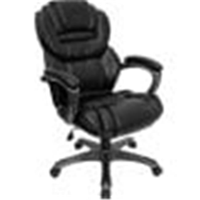 black leather executive office chair product