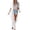 White, variant on UJNDER Swim Cover Ups for Women Summer Long Flowy Kimono Cardigans Boho Chiffon Floral Beach Cover up Tops for Swimwear White XL