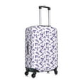 thumbnail image 3 of Kdxio Lavender Flowers Pattern Luggage Cover for Travel,Elastic and Durable,Fits 18-32 Inch,-No luggage included, 3 of 8