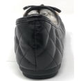 thumbnail image 4 of Victoria K Women's Soft Quilted Textured With Bow Tie Ballerina Flats, 4 of 4