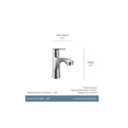 thumbnail image 3 of MOEN 84516BL Findlay Single-Handle Single-Hole Bathroom Faucet in Matte Black, 3 of 5