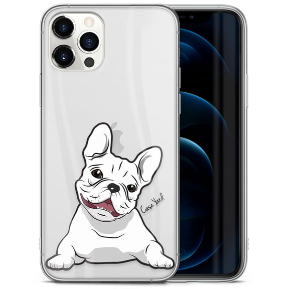 Case Yard iPhone-11-Pro-Max Case Clear Soft & Flexible TPU Ultra Low Profile Slim Fit Thin Shockproof Transparent Bumper Protective Cover Drop Protective Cell Phone Cases (Dog)