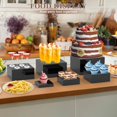 thumbnail image 3 of Juego de expositores con forma de cubo acrílico Buffet Risers Ngdiluxury, 6 unidades, 3 of 7