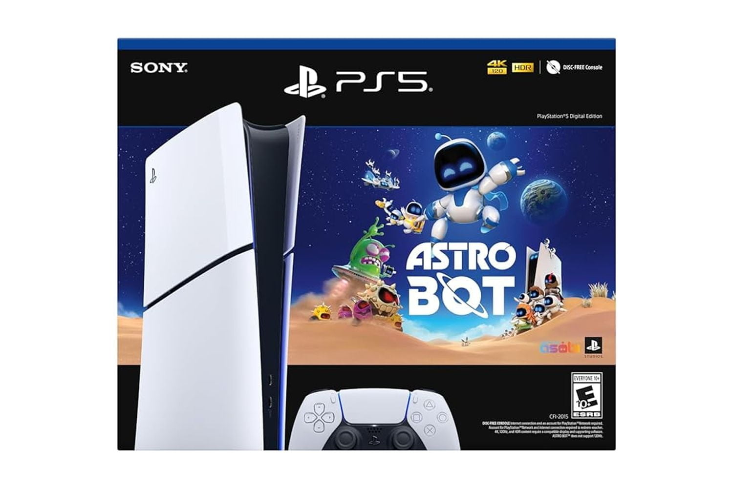 PlayStation®5 Digital Edition - ASTRO BOT Bundle + Headphone Hook