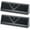Black, variant on 10 Pack Baseboard Register Vent 15 Inch Duct Opening Size Vent Covers for Home Floor Diffuser Wall Corner Brown Baseboard Air Covers, Smooth Air Adjust Lever, Heavy Duty Steel, Easy Install