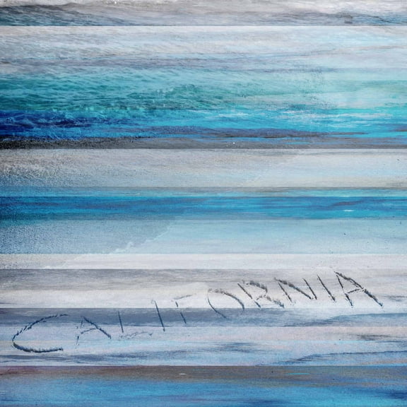 Parvez Taj "California in the Sand" Print on Canvas