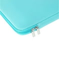thumbnail image 6 of RAINYEAR 16 Inch Laptop Sleeve Protective Soft Case Padded Cover Carrying Bag with Front Pocket & Accessories Pouch, Specially Compatible with 2021 2022 16" MacBook Pro M1 for Model A2141 A2485(Blue), 6 of 7