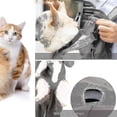 thumbnail image 4 of Mochilas para perros LANNMXG transportín para perros bolsa de transporte ajustable mochila para senderismo soporta hasta 12 K, 4 of 4