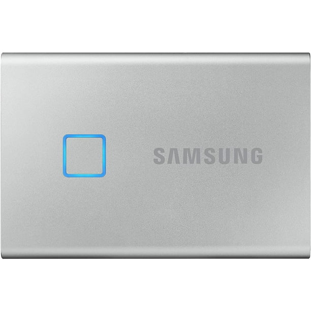 Samsung Portable SSD T7 TOUCH USB 3.2 500GB (Silver) - Walmart.ca