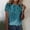 A-Green, variant on T Shirts for Women Summer Round Neck Short Sleeve Tops Casual Floral Print Loose Fitting Tees Trendy Blouse