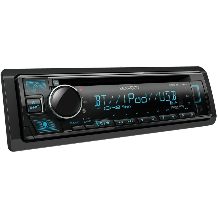 Kenwood KDC-BT378U Bluetooth single DIN CD receiver and Kenwood KDC-BT378U Bluetooth single DIN CD receiver and