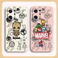 thumbnail image 5 of Case For OPPO FIND X6 X3 REALME X7 X50 RENO 2 4Z 4 6 Lite 5Z 5F 4G 5G PRO Liquid Silicone Case Marvel Groot Baby Manga, 5 of 5