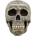 thumbnail image 4 of Ebros Norse Viking Skull Figurine 7 Inch Length Skeleton Head Decor, 4 of 9