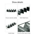 thumbnail image 2 of Pancake Display Rack 4 Slots Wave Shape Taco Holder Pancake Holder Metal Taco Metal Baking Cooking Food Stand for Kitchen, 2 of 7