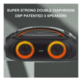 thumbnail image 2 of Bocina Plus portátil BLOOSOM con bluetooth waterproof negra y gris, 2 of 4