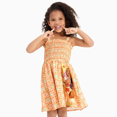 thumbnail image 3 of Disney Disney Princess Toddler Girl Moana Ariel Tian Smocking Dress, 3 of 7