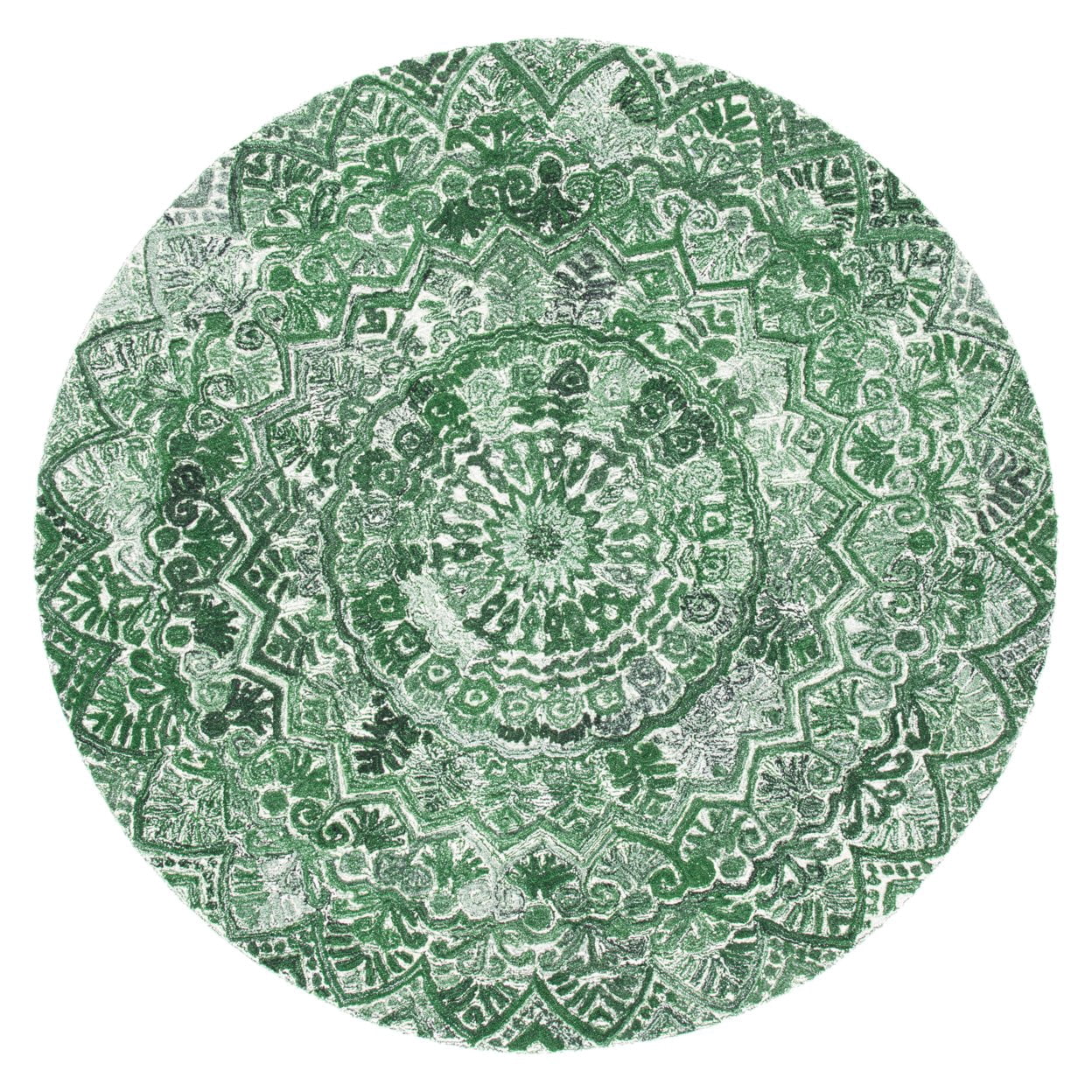 SAFAVIEH Marquee Georgiana Floral Area Rug, Green/Ivory, 9' x 12'