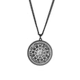 thumbnail image 1 of TEAMER Hunad Ku Symbol Pendant Necklaces - Stainless Steel Talisman Jewelry for Men Women, 1 of 4