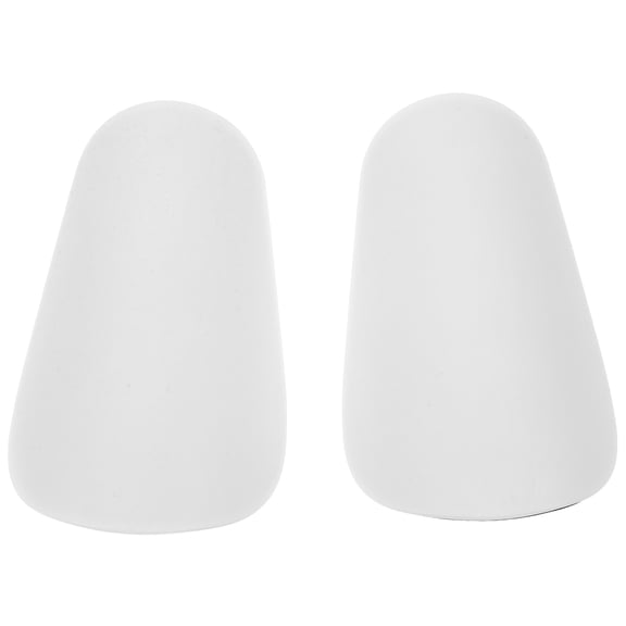 IBASETOY 1 Pair of Shin Guards Football Protective Gears Plastic White for Sports Activities for Fan Gear