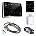thumbnail image 1 of Oscilloscopes Numériques 2 Canaux Charge USB 1 GSa/s 100MHz Écran Tactile Oscilloscope Prise US 110220V, 1 of 14