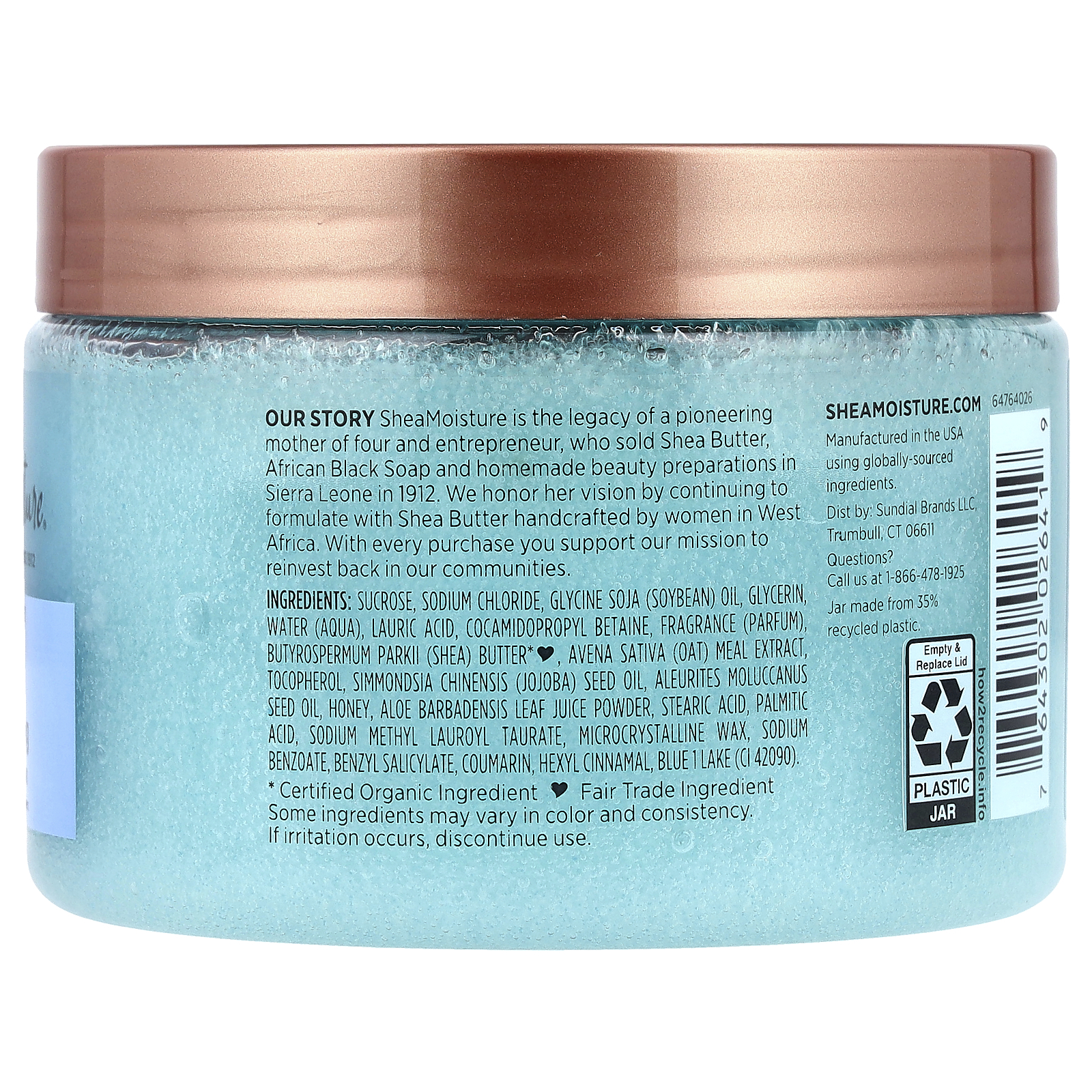 SheaMoisture Manuka Honey & Oatmeal Body Scrub, 12 oz photo 6