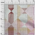 thumbnail image 2 of oneOone Polyester Spandex Rose Pink Fabric Check Quilting Supplies Print Sewing Fabric By The Yard 56 Inch Wide, 2 of 4