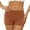 Coffee, variant on Women High Waist Solid Color Short Panties for Everyday Comfort Seamless Bottoming Briefs Women’s undergarments