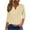 Yellow, variant on YanHoo 3/4 Sleeve Tops for Women 3/4 Sleeve V Neck Loose Fit Top 3/4 Sleeve Tees for Women Plus Size Womens Tops Sale Prime 3/4 Sleeve Henley Shirts