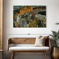 thumbnail image 3 of Elephant Stock Crescent Of Houses Ii Wall Art - Horizontal Canvas Wall Art - Living Room Wall Decor - Places Canvas - Orange And Green Decor By Egon Schiele - 45" x 30", 3 of 8