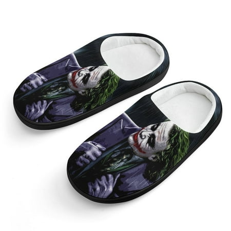 

Jokers Kids Slippers House Slippers Warm Soft Plush Slipper Anti-Slip Winter House Shoes for Boys Girls