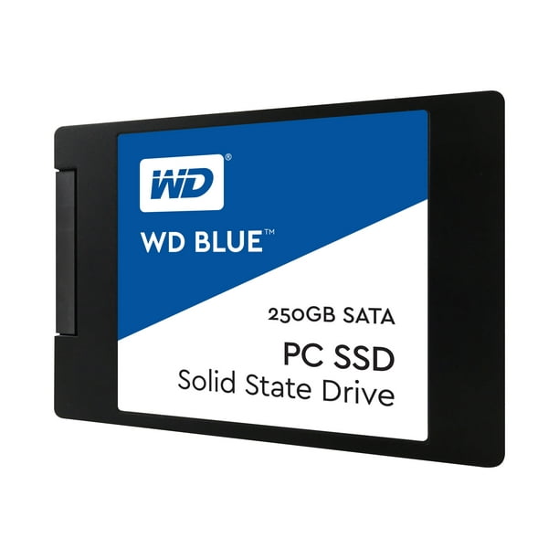 WD Blue PC SSD WDS250G1B0A - SSD - 250 GB - Interne - 2,5" - SATA 6 Gb/S