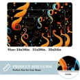 thumbnail image 2 of Note Polyester Non-Slip Area Rug Floor Mats – Machine Washable Office Mat, 2 of 6