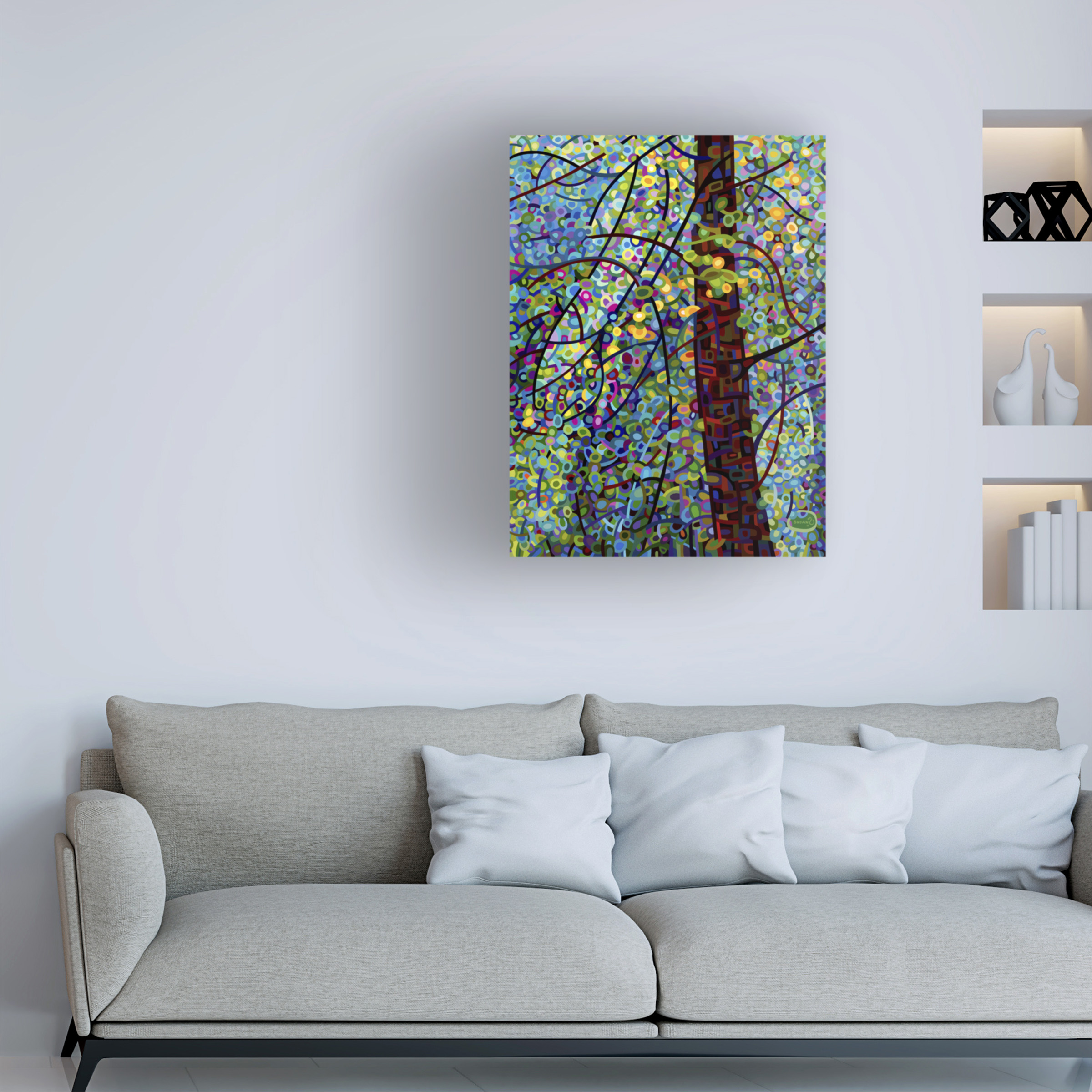 Mandy Budan 'Pine Sprites' Canvas Art