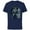 Navy, variant on Marvel Black Panther: Wakanda Forever Attuma Atlantis Iconic - Short Sleeve Cotton T-Shirt for Adults - Customized-Black