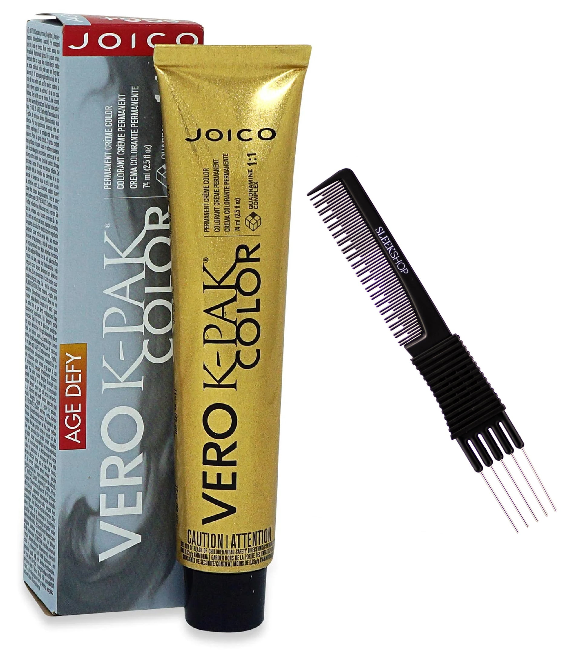 8GC+ Age Defy , JOICO Vero KPAK Hair Color, Permanent Crème Color