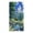 Mountain Pattern, variant on 74x37 Inches Beach Towel - Oversized Polyester-cotton Camping Towels for Men/Women, Street Patterns at Sunset