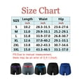 thumbnail image 3 of FUTATA Women's Swim Shorts High Waisted Bathing Suit Bottoms Drawstring Swimsuit Tankini Boy Shorts For Beach Board Surf Water Sports, 3 of 4