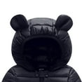 thumbnail image 4 of WIBACKER Winter Down Coats for Kids Baby Boys Girls Light Puffer Padded Jacket Bear Hoods Toddler Outerwear, 4 of 9