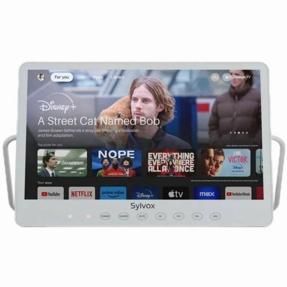 Sylvox Tv PT16A0KGGB Portable 15.6" Waterproof TV