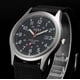 thumbnail image 3 of Reloj de cuarzo para hombre, reloj de pulsera deportivo de acero inoxidable con fecha militar para hombre, reloj de cuarzo, 3 of 5