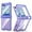 Clear Purple, variant on Designed for Galaxy Z Flip 5 Case with Hinge Protection,Samsung Flip 5 Full Cover Shockproof Slim Phone Protection Case Clear for Z Flip 5 5G(2023)-Clear