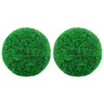 thumbnail image 1 of vidaXL Fake Plant 2 Pcs Artificial Plant Boxwood Topiary Ball Floral Decor, 1 of 6