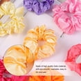 thumbnail image 2 of 40 Piezas de Ligas de Satén Suave y Elásticas para Cabello, Multicolor, Ideal para Estilos Diarios y Ocasiones Especiales, 2 of 6