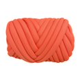 thumbnail image 3 of Cotton Polyester Chunky Yarn Tube Giant Yarn for Rug Making Carpets Handbag Orange, 3 of 8
