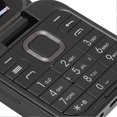 thumbnail image 4 of Petit téléphone à clapet I16pro, double SIM, double veille, carte mémoire 16 Go, multilingue, 2G, pour enfants et seniors, noir, 4 of 4