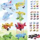 thumbnail image 4 of Worallymy 12 unids/set modelo de avión multipatrón Mini coche de madera vehículos de avión juguetes bebé niños juguete educativo regalos de cumpleaños Worallymy JD735802198, 4 of 7