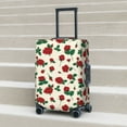 thumbnail image 6 of Disketp Rose Flowers Elastic Travel Luggage Cover Travel Suitcase Protective Cover For Trunk Case Apply To 18''-32'' Suitcase Cover-Small, 6 of 7